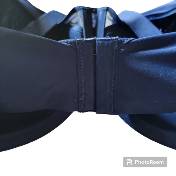 Bail Comfortlite Smoothing Bra Underwire Lightly Lined Royal Blue Sz 40DD NWOT - Picture 6 of 13